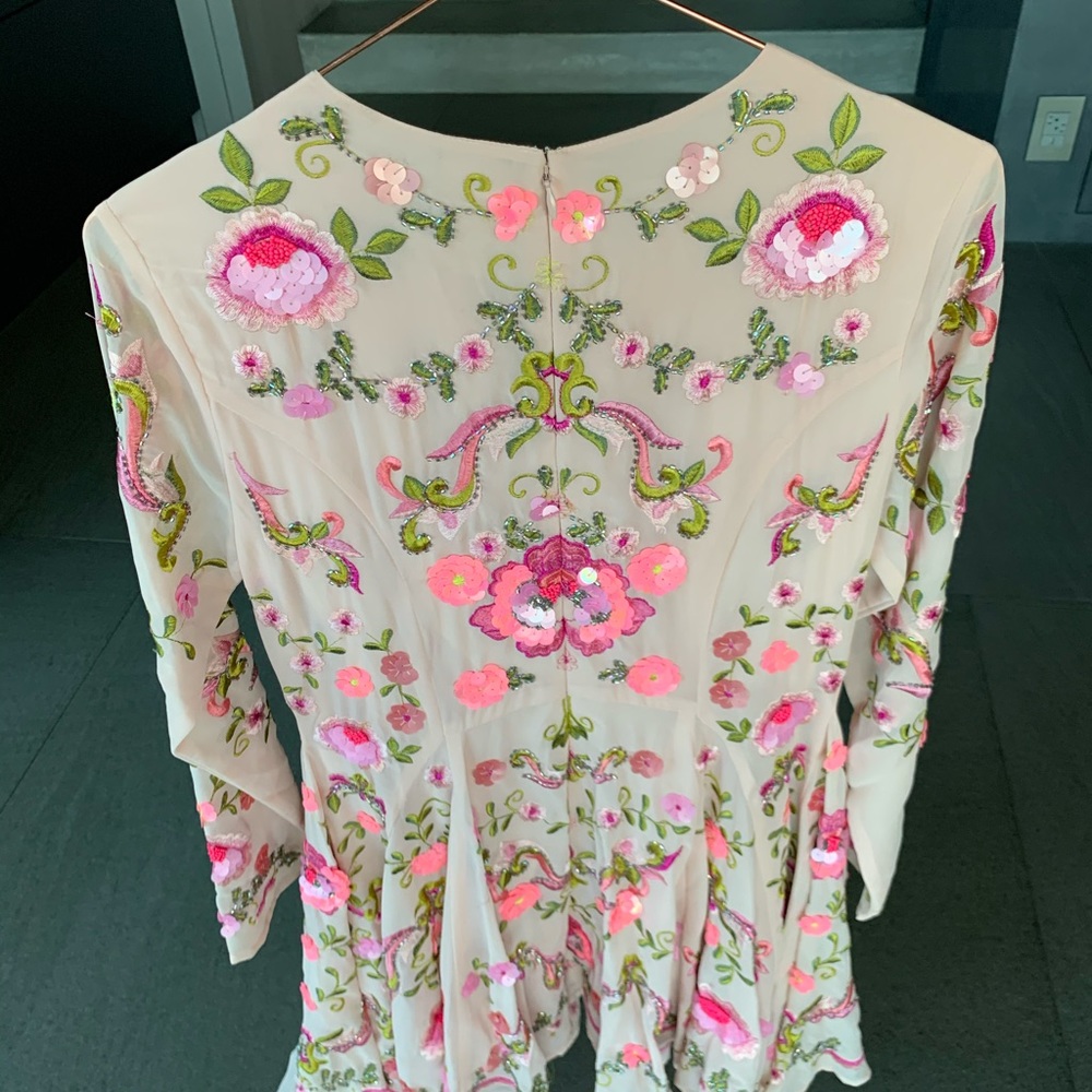 ASOS Embellished Floral Dress - Picture 6 of 8